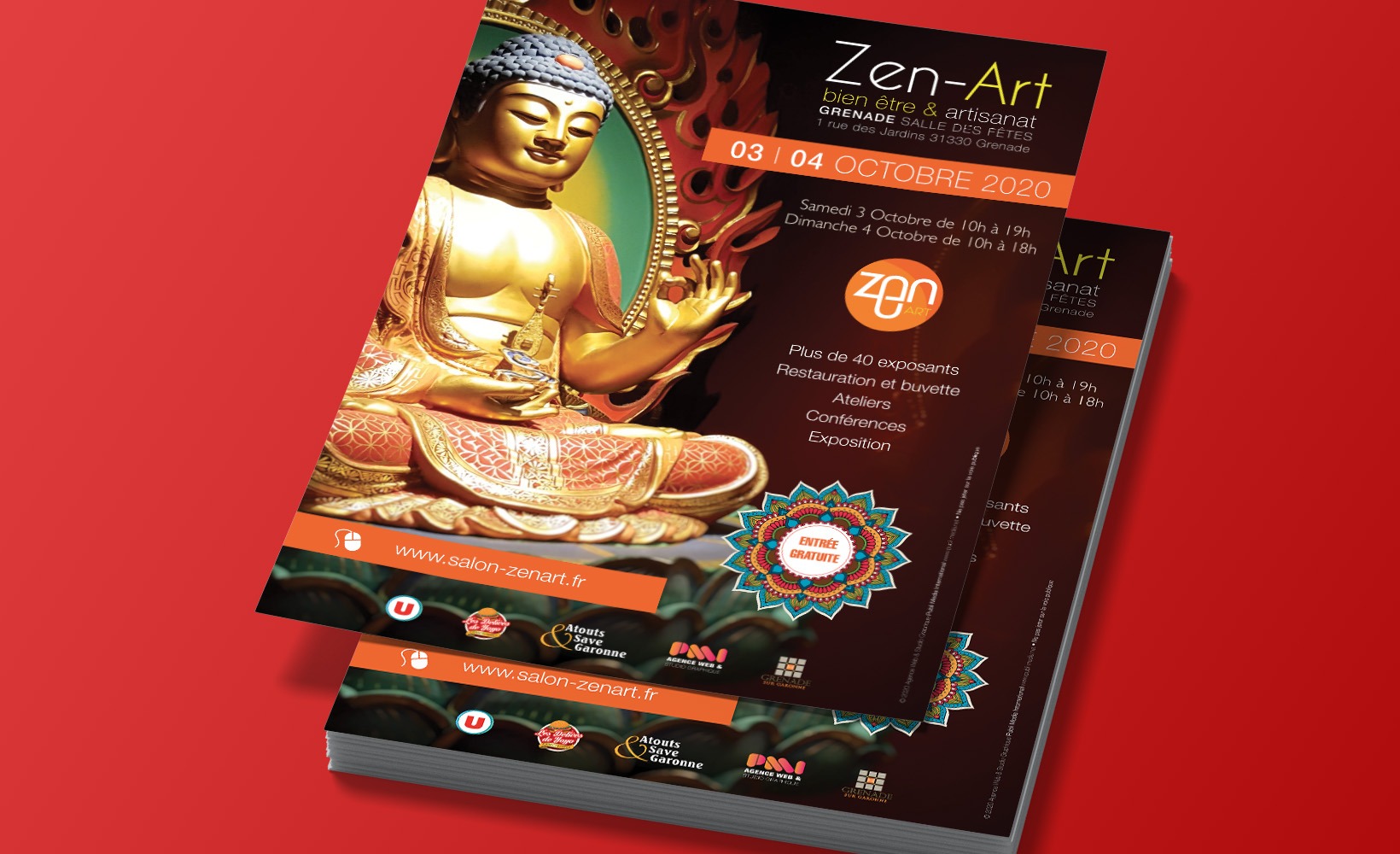 Flyer du Salon ZenArt