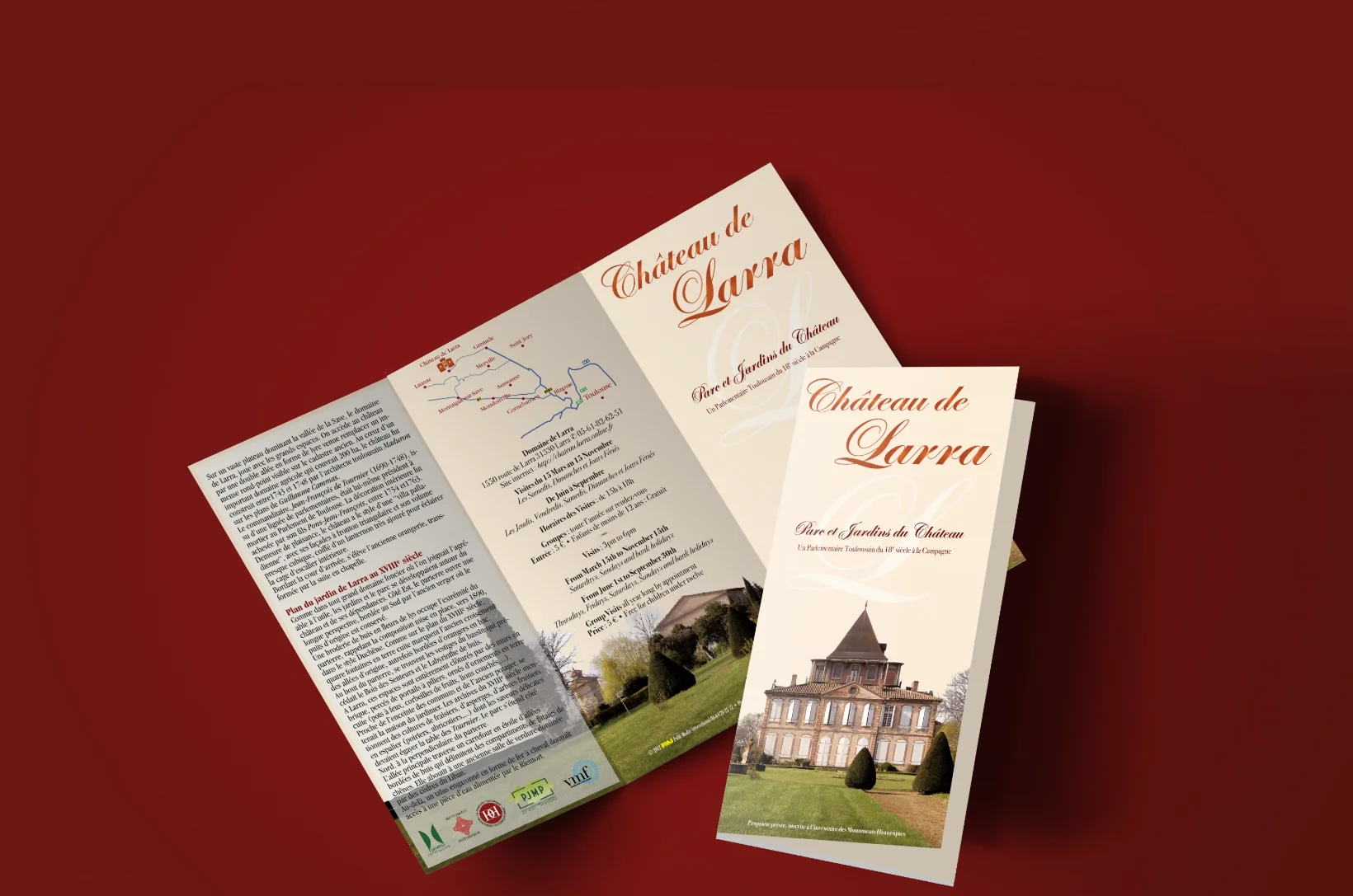 Plaquette Château de Larra